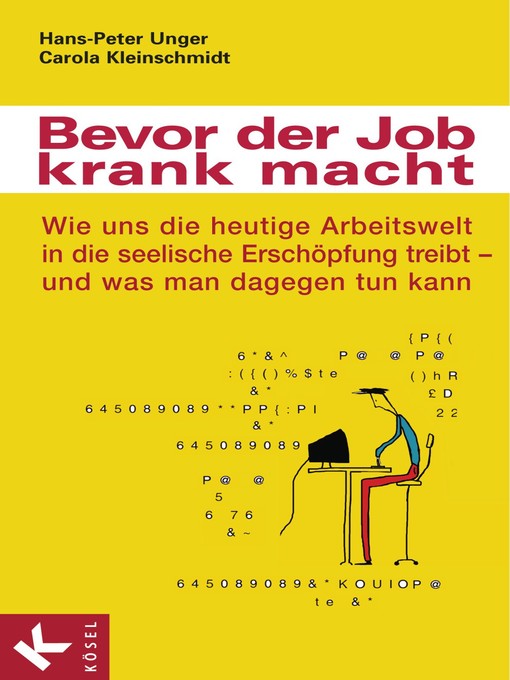 Title details for Bevor der Job krank macht by Hans-Peter Unger - Available